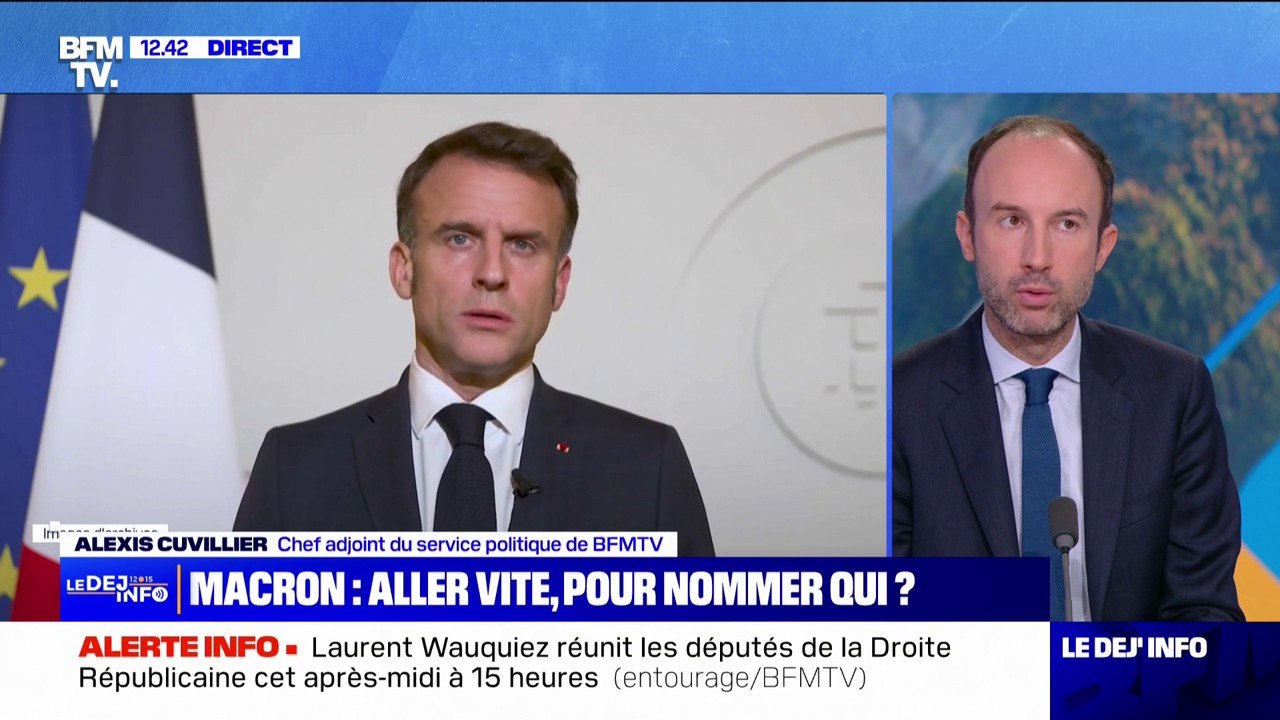 Choix du Premier Ministre: Emmanuel Macron va rencontrer François Bayrou (MoDem) ce lundi