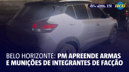 Integrantes de facção soltam pitbull em PM, animal é morto e dois são presos