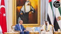 UAE President Mohamed bin Zayed meets Turkey's President Recep Tayyip Erdogan