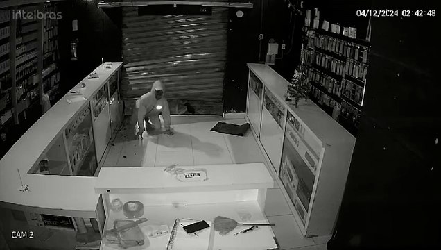 Loja de eletrônicos é furtada em Campinas