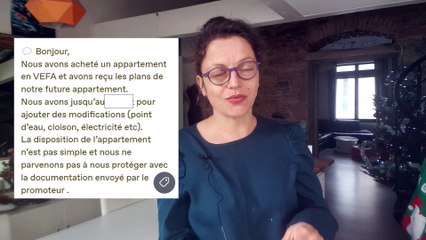 Appartement en VEFA : “J'ai du mal à me projeter pour son aménagement”