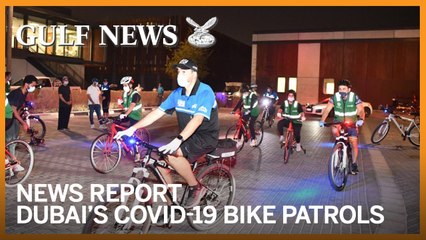 COVID-19: Ride along with Dubai police bikers unit
