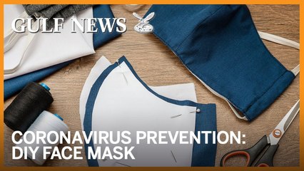 Coronavirus prevention: How to make your own protective mask