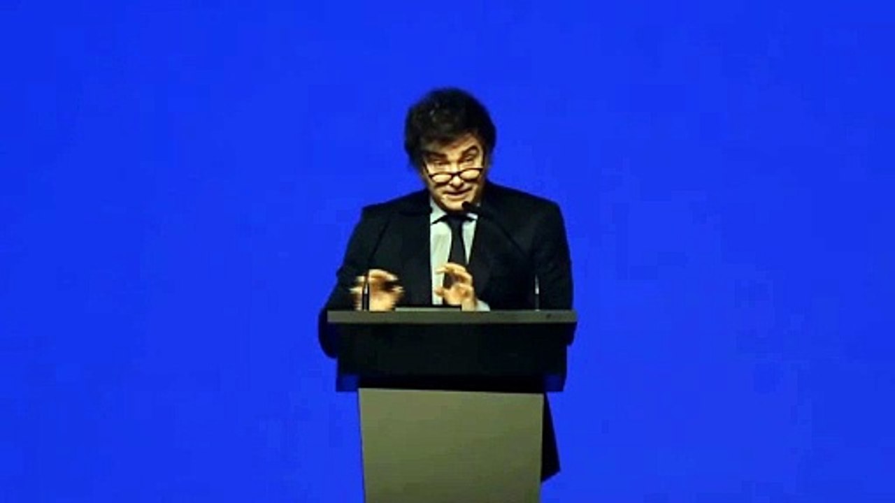 Javier Milei: "Después que termine de dar este...