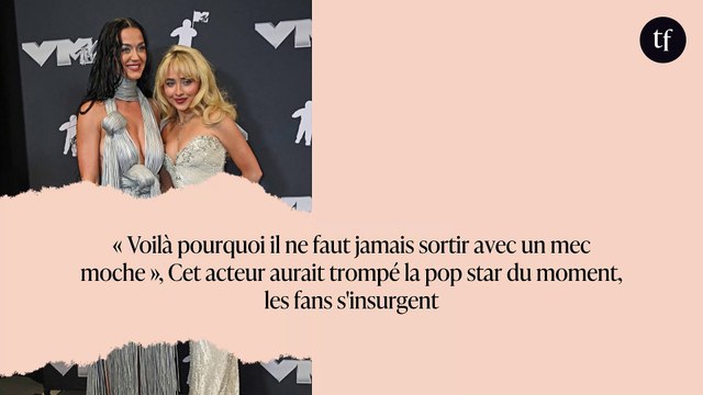« Voilà pourquoi il ne faut jamais sortir avec un mec moche », Cet acteur aurait trompé la pop star du moment, les fans s'insurgent