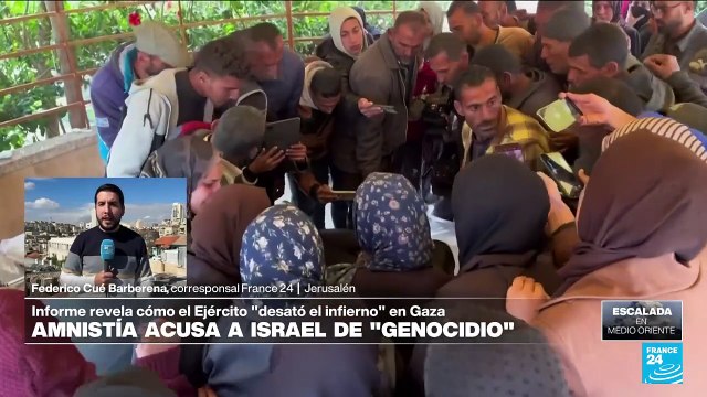 Informe desde Jerusalén: Amnistía acusa a Israel de cometer genocidio contra palestinos en Gaza