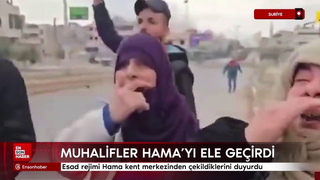 Suriye'de iç savaş: Muhalifler Hama'ya girdi