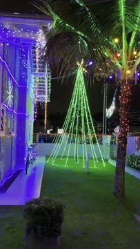 VÍDEO: Casa de Jaraguá do Sul viraliza com super decoração de Natal com 25 mil leds