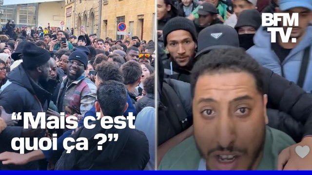 Vols, débordements, blessures…La présence du rappeur Dinos et de l’influenceur Nasdas au Footkorner de Bordeaux entraîne un mouvement de foule