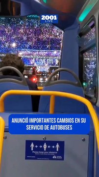 Conoce los cambios de horario que tendrán los buses en Los Angeles a partir del #15Dic
