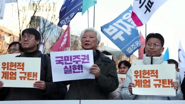 Aumenta la presión en Corea del Sur contra Yoon para que dimita tras su fugaz ley marcial