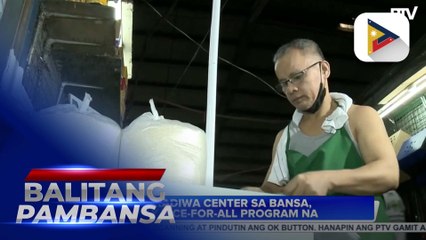 Kadiwa ng Pangulo Kiosk na nagbebenta ng P40/kilo ng bigas, binuksan na sa ilang pamilihan sa Metro Manila