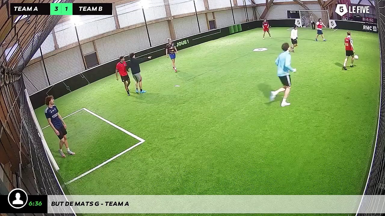 But de Mats G - Team A