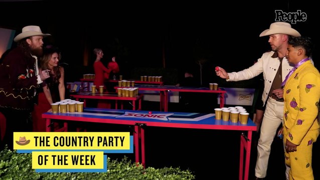 Brothers Osborne Played Beer Pong Against Each Other at the CMA Afterparty