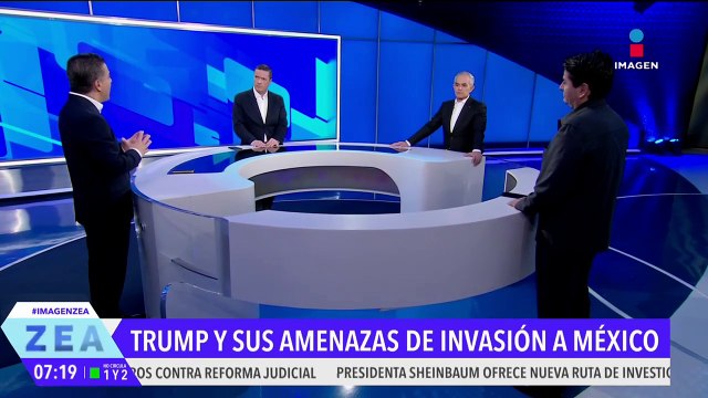 Trump y sus amenazas de invasión a México: Zepeda, Ochoa y Mancera hablan del tema