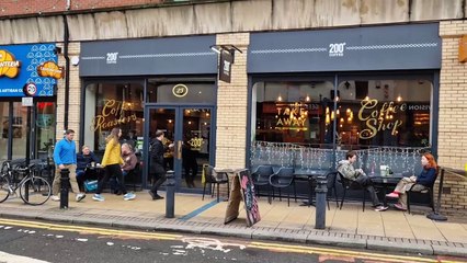 We visited 200 Degrees to try their Christmas menu