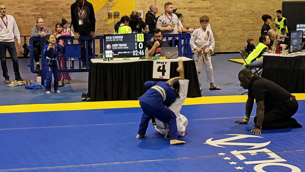 Godai 10-11yrs Grey White 65lbs - Nov 12 23 - Match 1