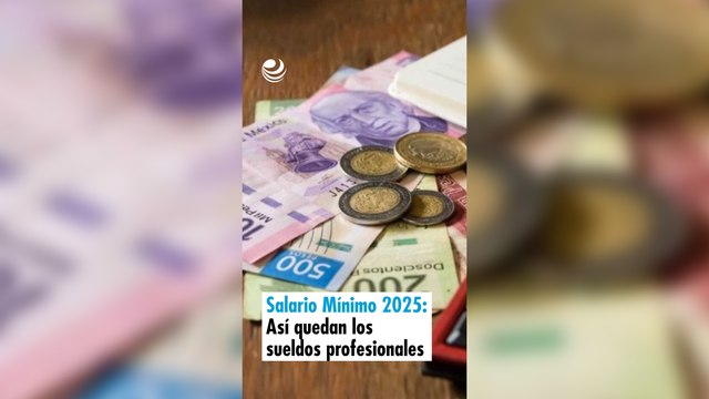 Salario Mínimo 2025: Así quedan los sueldos profesionales