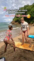 On fait un cours à des debutants