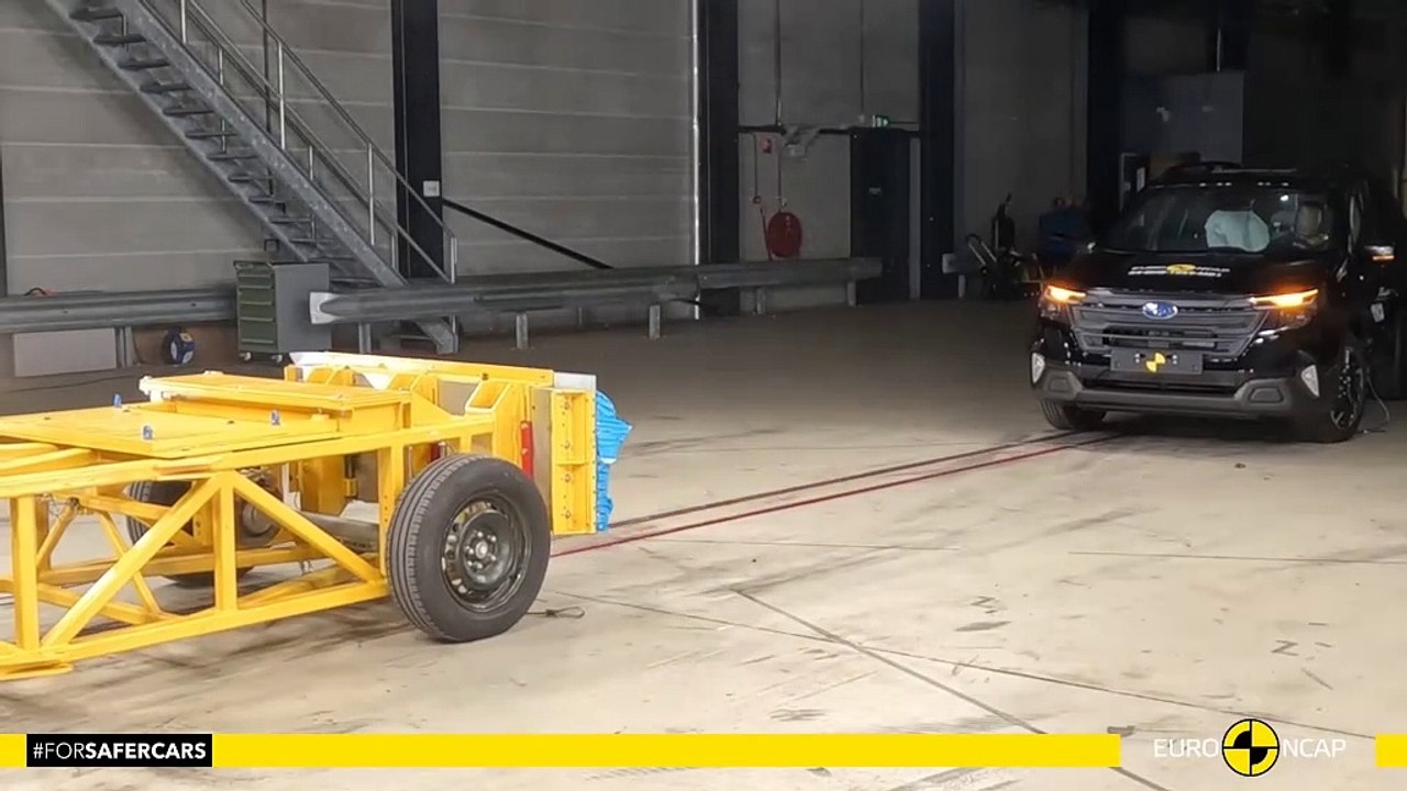 Le SUV de taille intermédiaire Subaru Forester...
