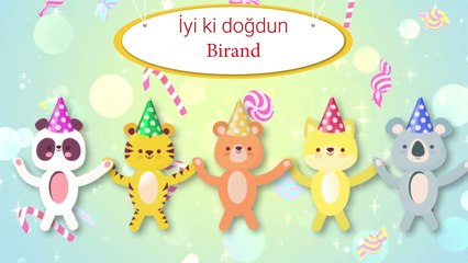 İyi ki Doğdun Birand - İsme Özel Çocuk Doğum Günü Şarkısı
