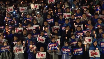 South Korean protesters call for resignation of president after martial law U-turn