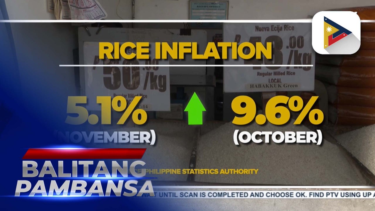 Rice inflation eases to 5.1% in November - video Dailymotion