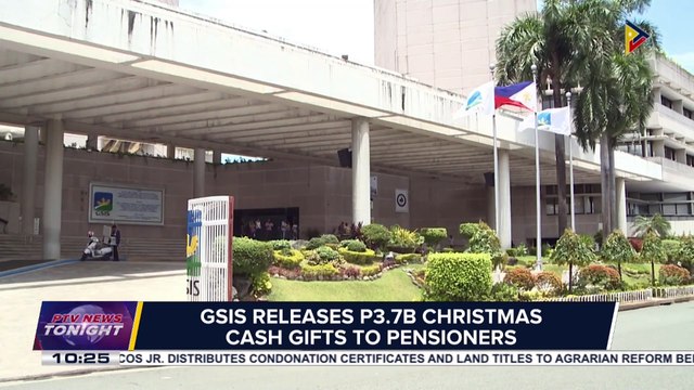 GSIS releases P3.7-B Christmas cash gifts to pensioners