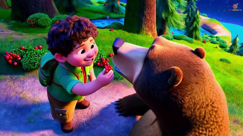 Bear In The Forest _ Kids Rhymes & Babies Songs_HD