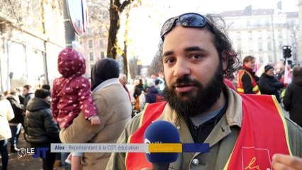 Le JT - 05/12/24 - La grève dans la fonction publique a réuni plusieurs milliers de personnes à Grenoble