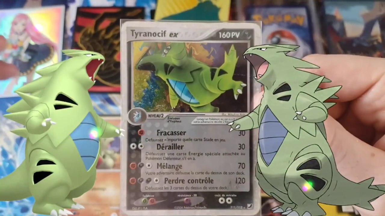 TYRANOCIF !⚠️🦖🌋 MA COLLECTION ULTIME DE CARTE POKEMON 🤩👑💯 #Tyranitar #tyranocif #pokemon #collection