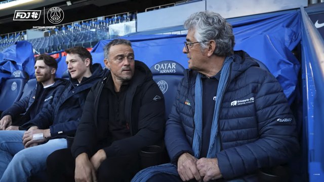 Cyclisme / Football 2024 - Quand la Groupama-FDJ de Marc Madiot rencontre le PSG et Luis Enrique