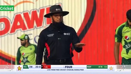 Zimbabwe vs Pakistan 3rd T20I Highlights 2024