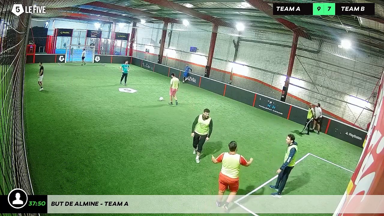 But de Almine - Team A
