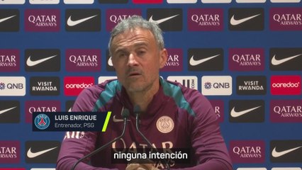 Luis Enrique sale al paso de las críticas de su vestuario y se defiende