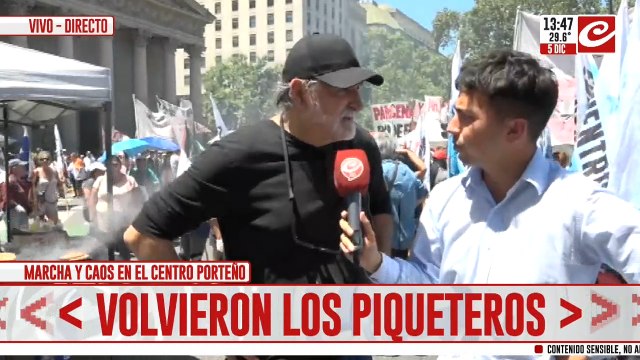 Eduardo Belliboni: No es verdad que hace 9 meses que no salimos a protestar