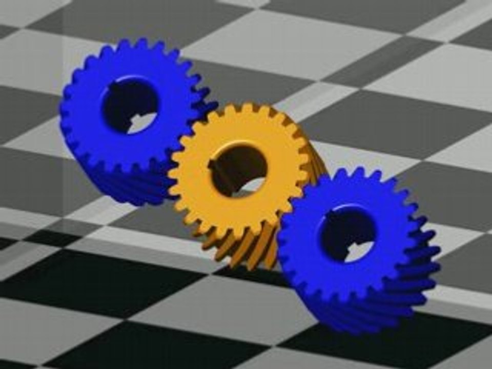 Engrenages animation