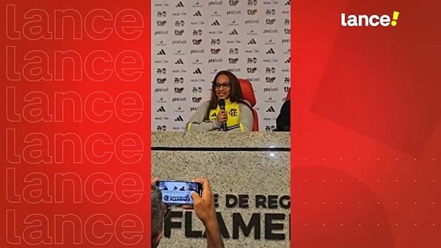 Rebeca Andrade revela motivo da renovação de contrato com Flamengo 'Almejo mais realizações'