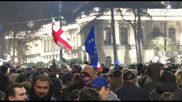 Cortei in Georgia nella seconda settimana di proteste pro-UE