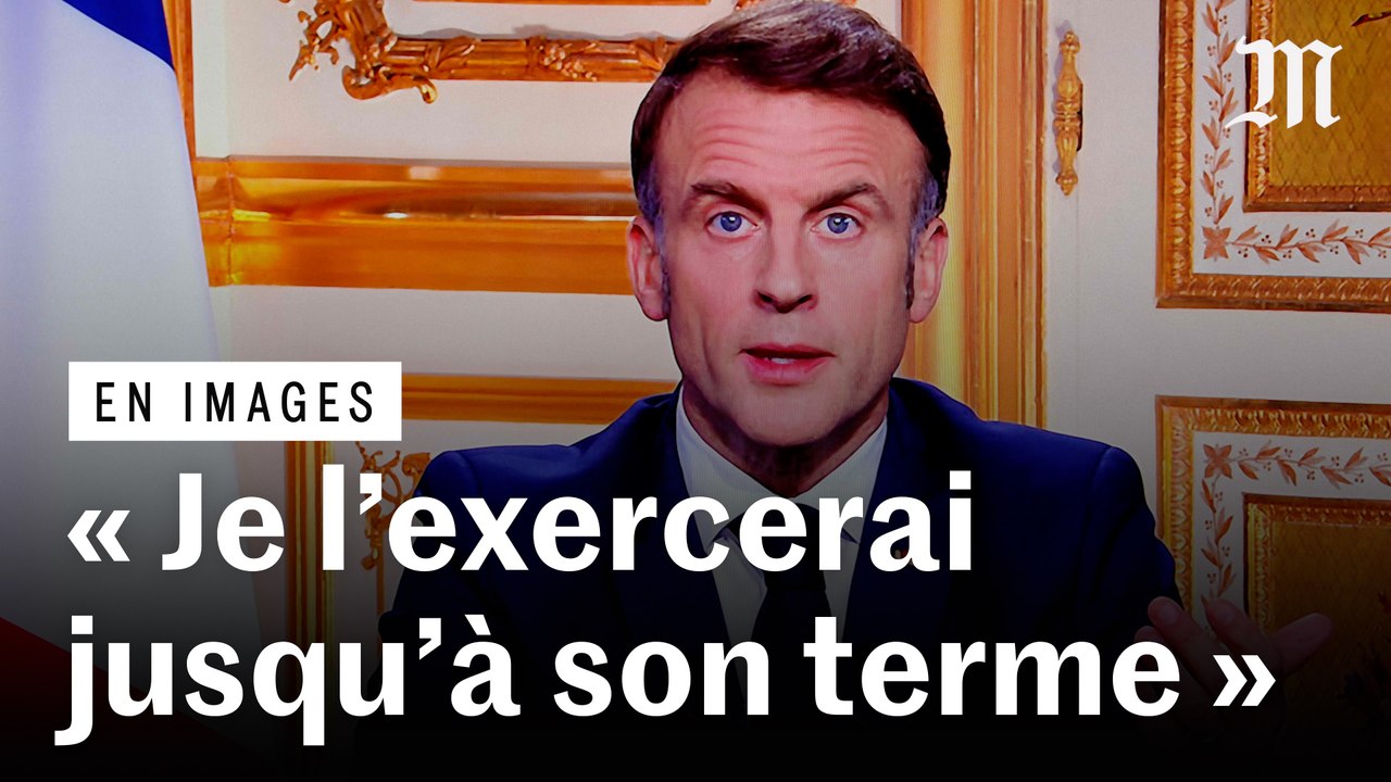 Emmanuel Macron exclut de démissionner avant la fin de son mandat
