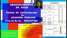Ejecución de Pozos de Produccion de Agua del Acuifero Puelche.La Plata . Buenos Aires , Argentina