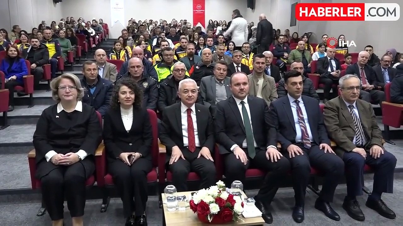 Kırklareli'nde 'Fermuar Sistemi ile Yaşama Yol Ver' Lansmanı