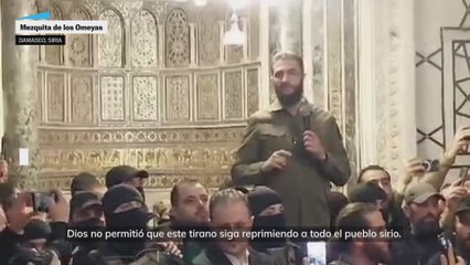 Primer discurso de Al Julani tras la caída de El Asad