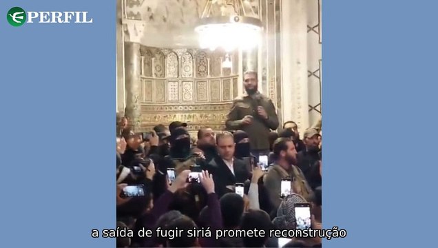 Rebeldes libertam detentos próximos a Damasco enquanto líder do HTS celebra vitória na Síria