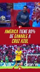 América tiene el 90% de ganarle a CRUZ AZUL