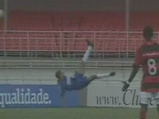 Flamengo - Cruzeiro Bicyclette contre son camp