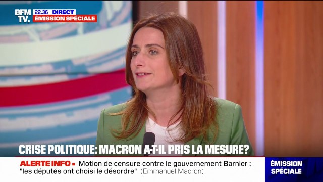 Cela n'est pas à la hauteur , réagit Marine Tondelier à la non-invitation des Écologistes à l'Élysée par Emmanuel Macron