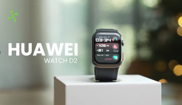 Con el Huawei Watch D2 podrás medir tu presión arterial en tan solo segundos
