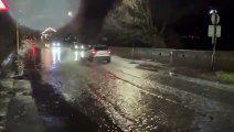 Kirkstall Road: Footage shows parts of Leeds flooded after heavy rainfall
