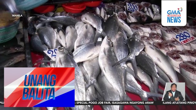 Presyo ng ilang isda sa Blumentritt Market, mataas pa rin dahil sa kakulangan ng supply | Unang Balita